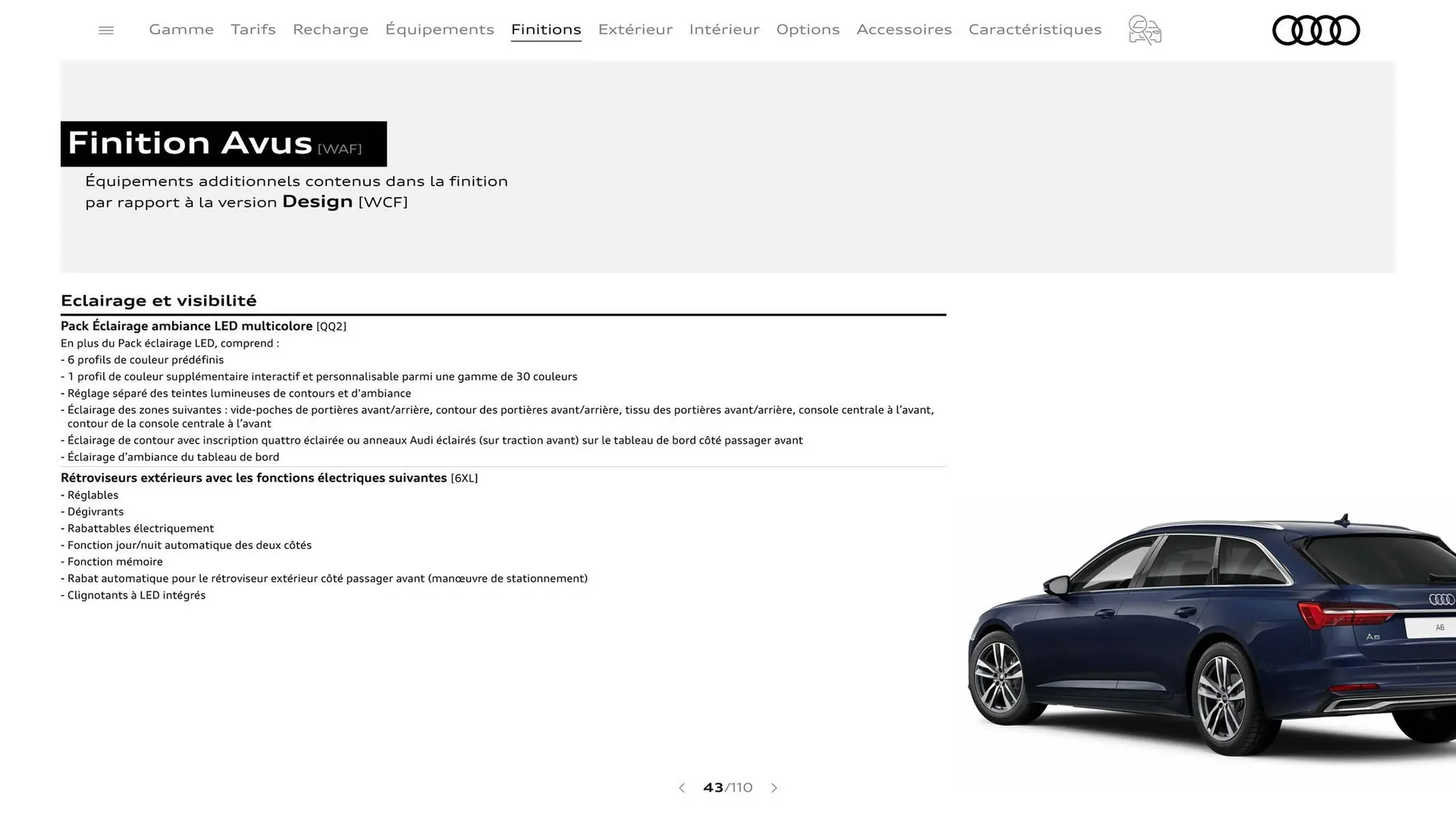 Catalogue Audi du 7 janvier au 31 janvier 2026 - Catalogue page 43