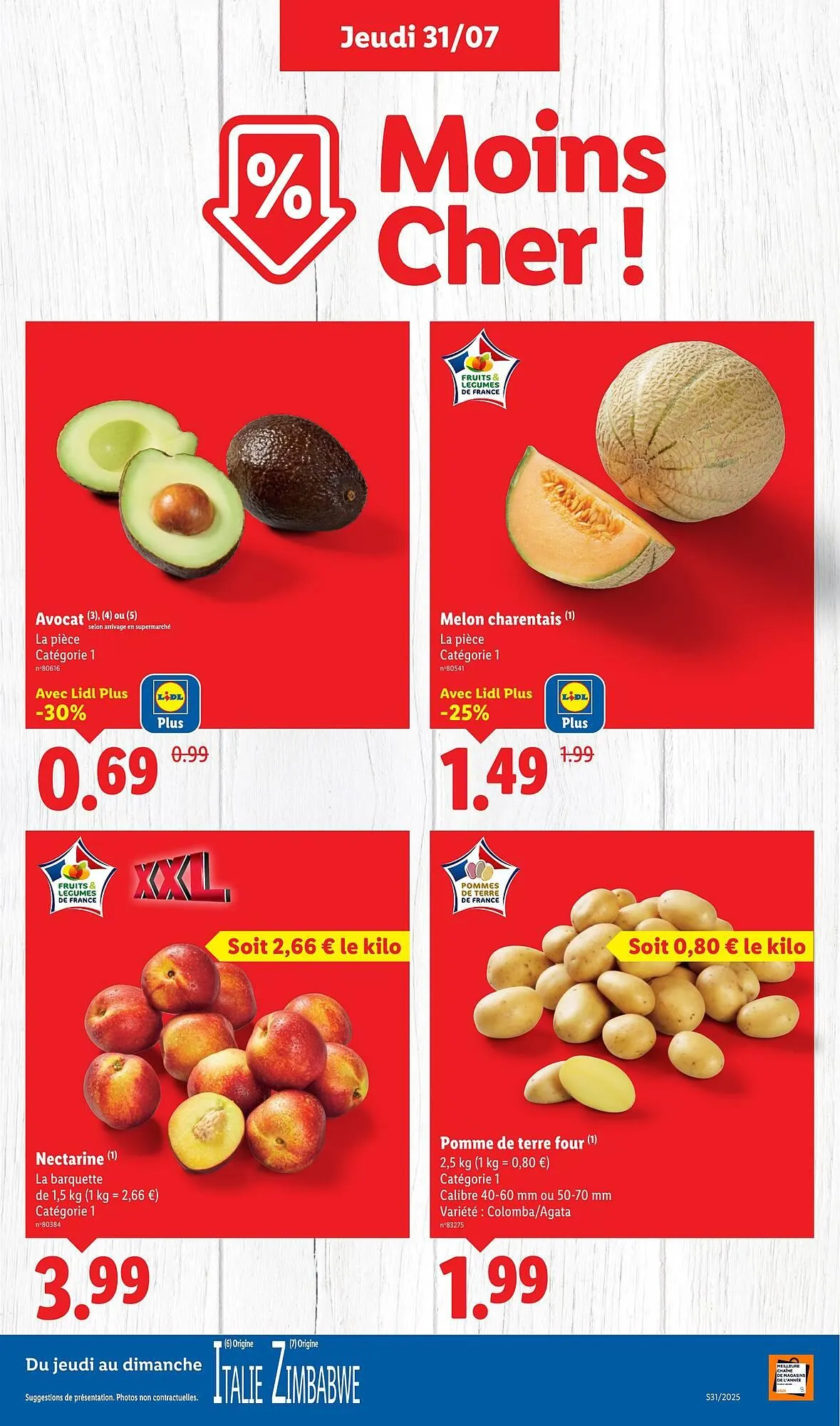 Catalogue Lidl du 31 juillet au 6 août 2025 - Catalogue page 5