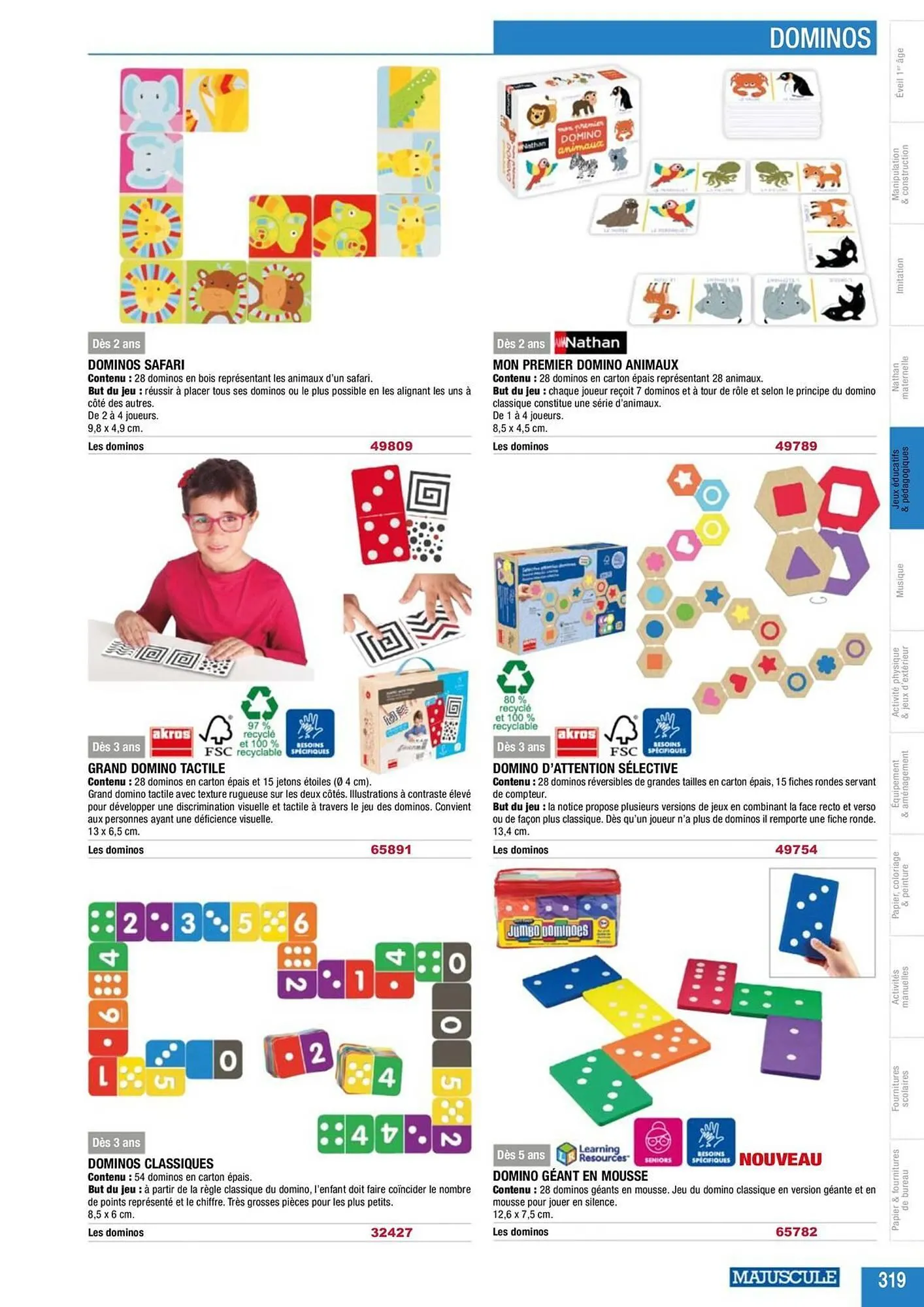 Catalogue Majuscule du 4 mars au 31 décembre 2025 - Catalogue page 343