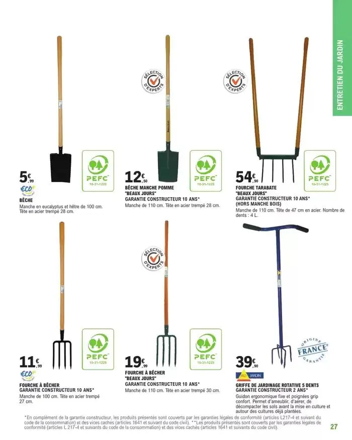 Guide Jardin du 18 février au 31 décembre 2025 - Catalogue page 27