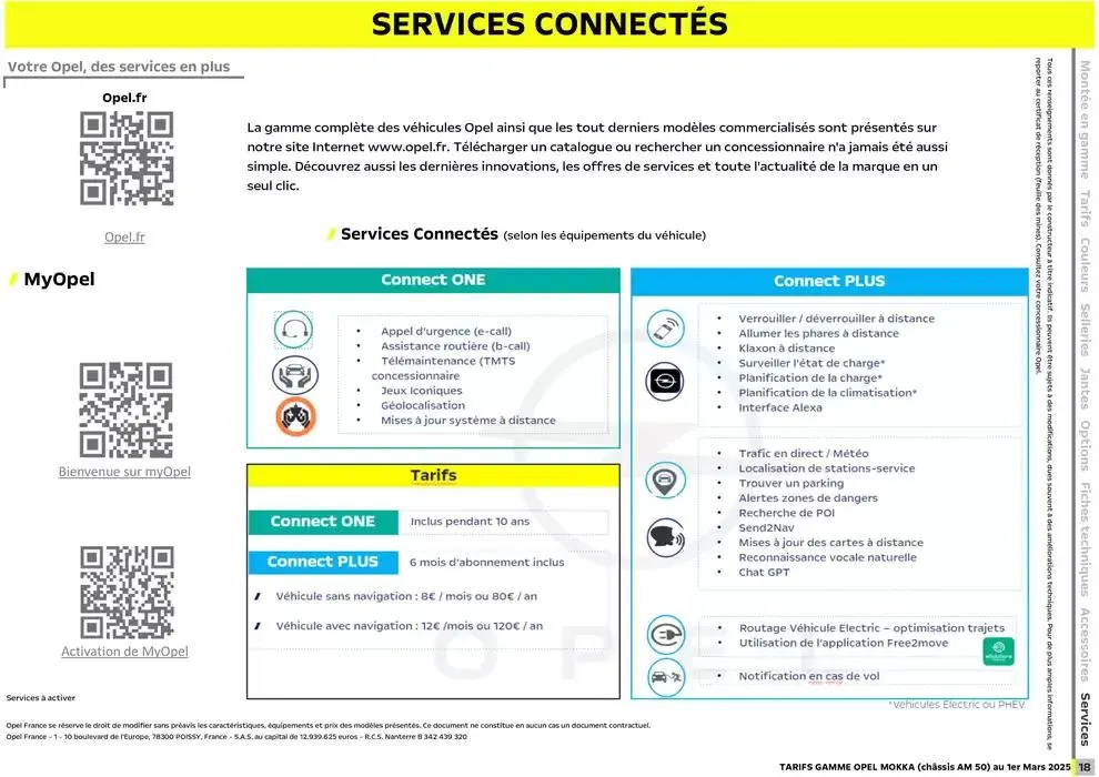 Opel Nouveau Mokka du 5 mars au 5 mars 2026 - Catalogue page 18