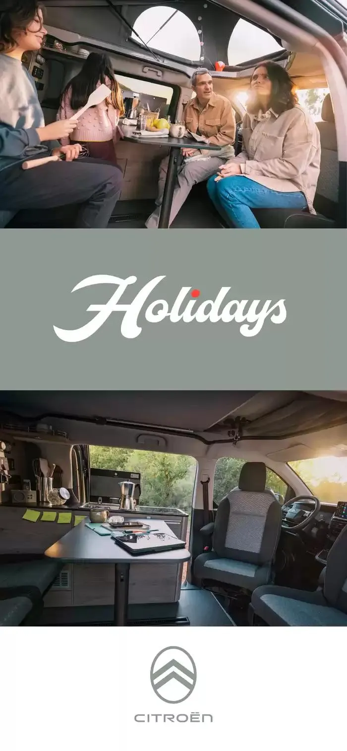 Citroën Nouveau Holidays C-BOOK du 15 janvier au 15 janvier 2026 - Catalogue page 3