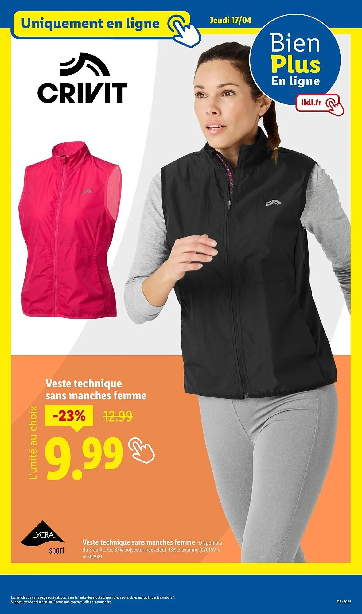 Catalogue Lidl du 14 avril au 17 avril 2025 - Catalogue page 41