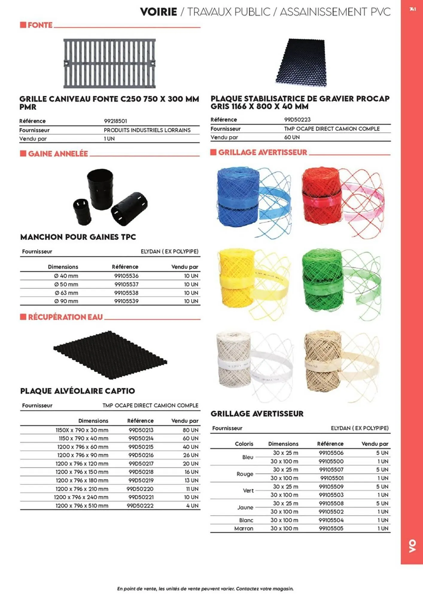 Catalogue Tout faire matériaux du 17 décembre au 30 décembre 2025 - Catalogue page 712