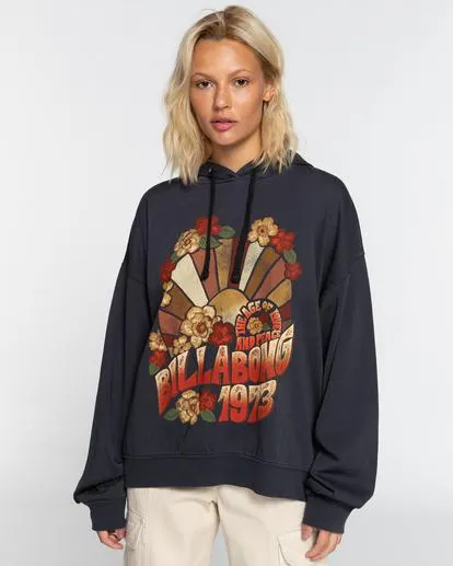 Keep Ridin - Sweat à capuche oversize pour Femme