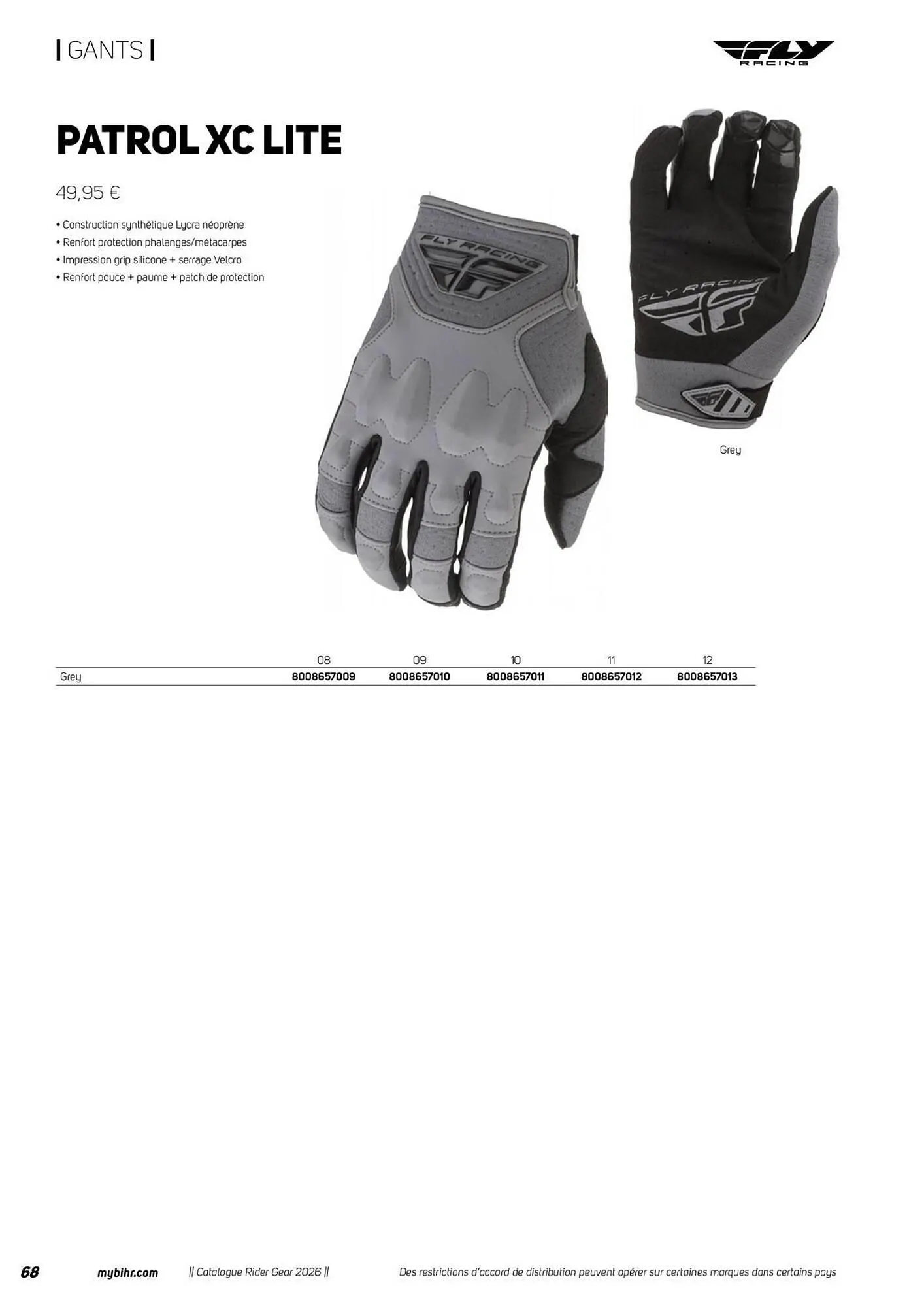 Catalogue Bihr du 1 janvier au 31 janvier 2026 - Catalogue page 68