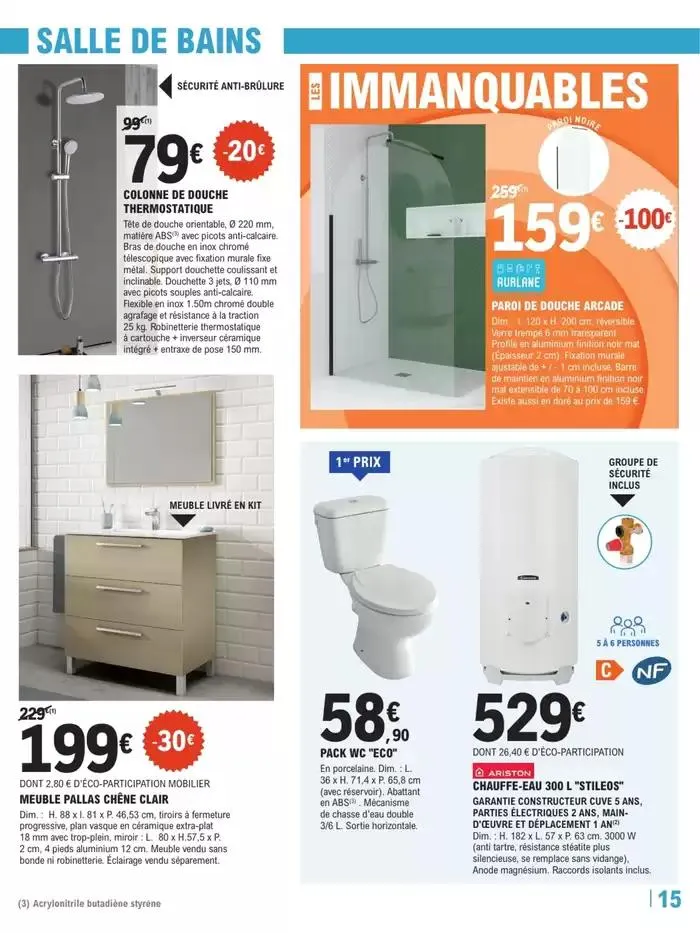 Trafic Brico 1 du 31 décembre au 18 janvier 2025 - Catalogue page 6