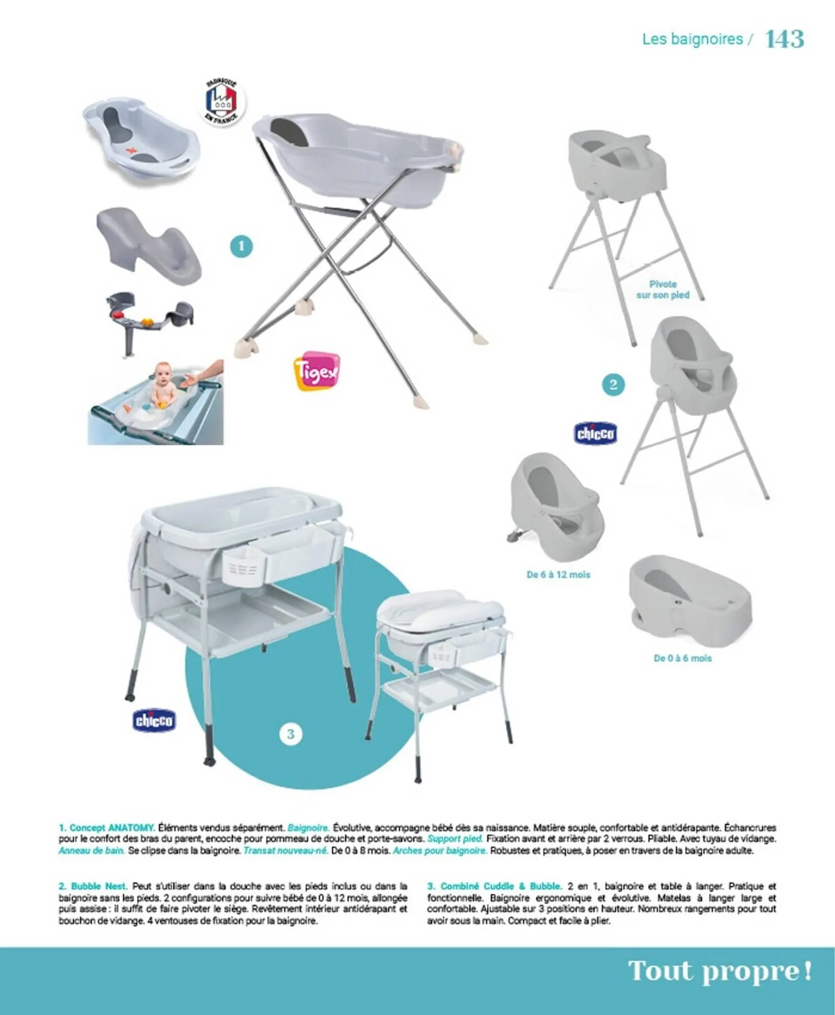 Catalogue autour de bébé du 31 mars au 31 janvier 2024 - Catalogue page 145