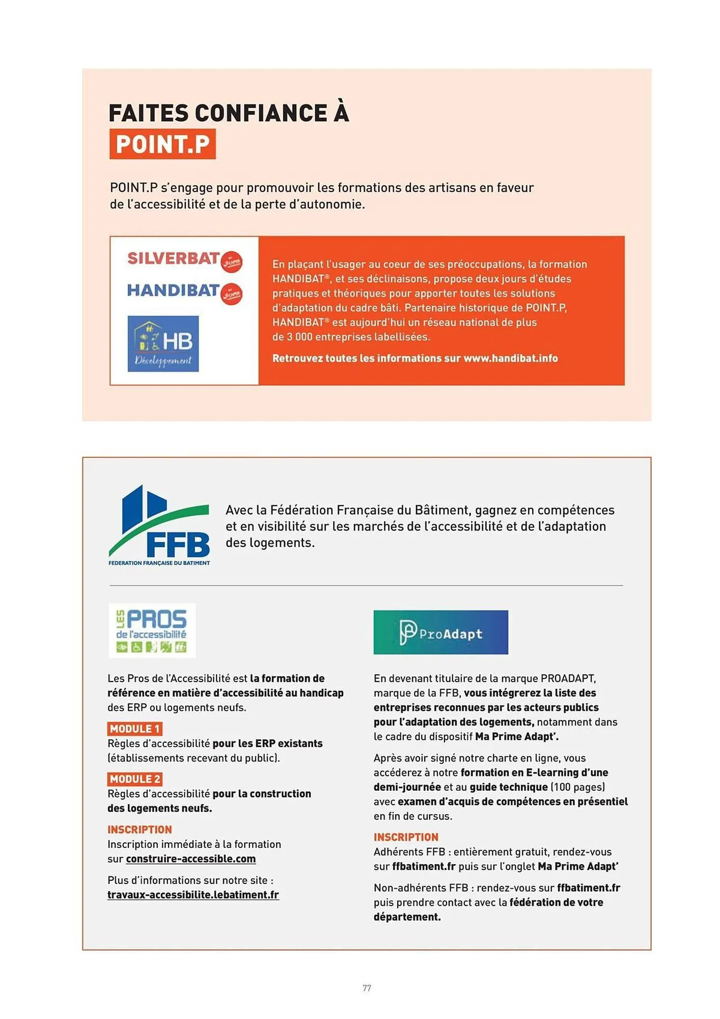 Catalogue Point P du 12 mars au 31 décembre 2026 - Catalogue page 77