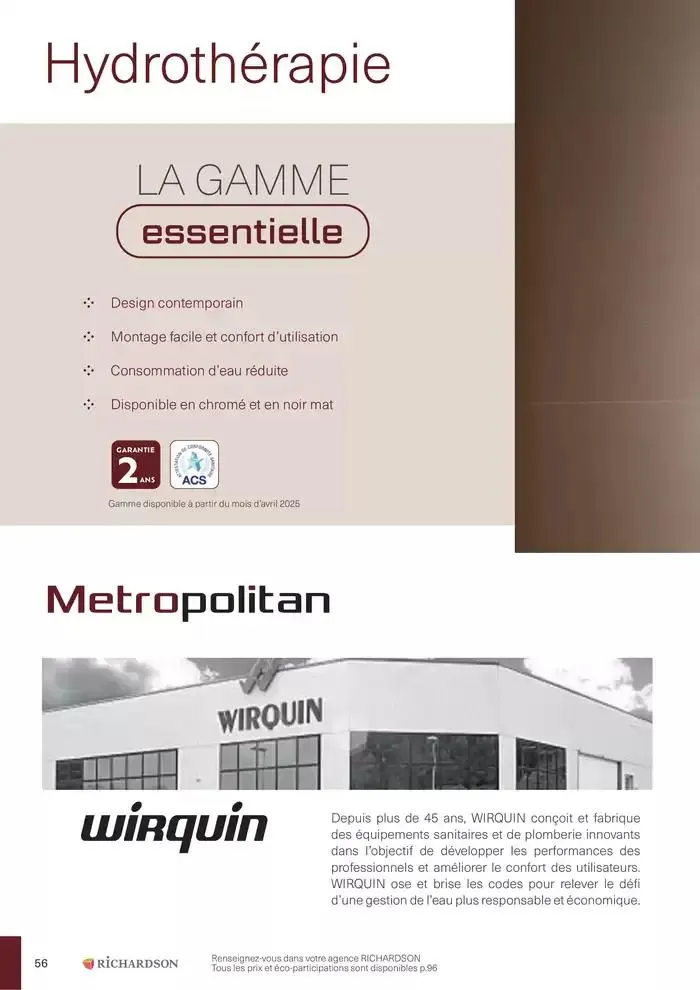 Collections Exclusives 2025 du 11 avril au 31 décembre 2025 - Catalogue page 56