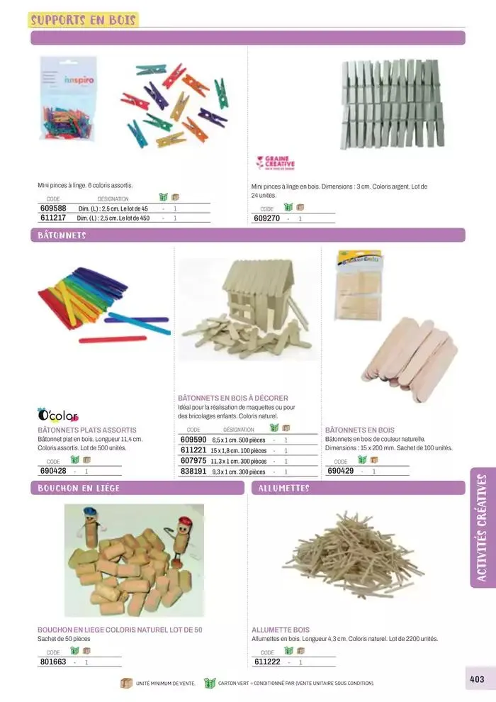 Nos Catalogues Thématiques du 1 janvier au 31 décembre 2025 - Catalogue page 405