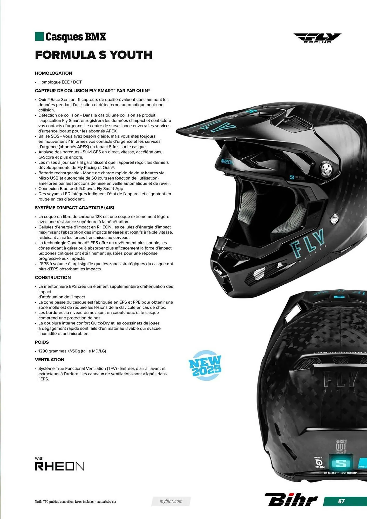 Catalogue Bihr du 12 avril au 31 décembre 2025 - Catalogue page 67