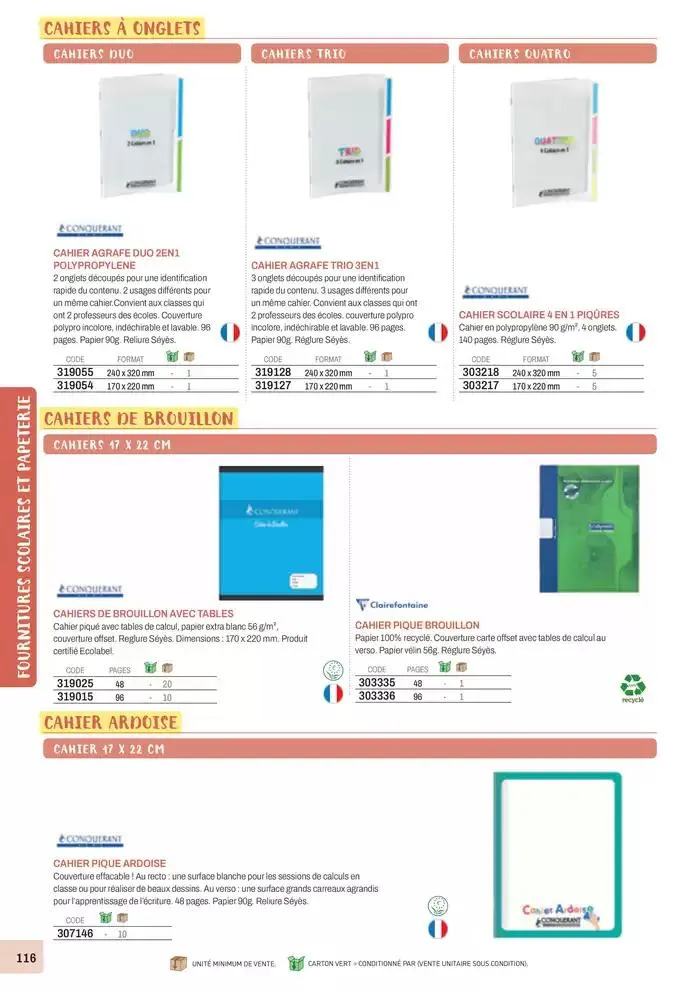 Nos Catalogues Thématiques du 1 janvier au 31 décembre 2025 - Catalogue page 118