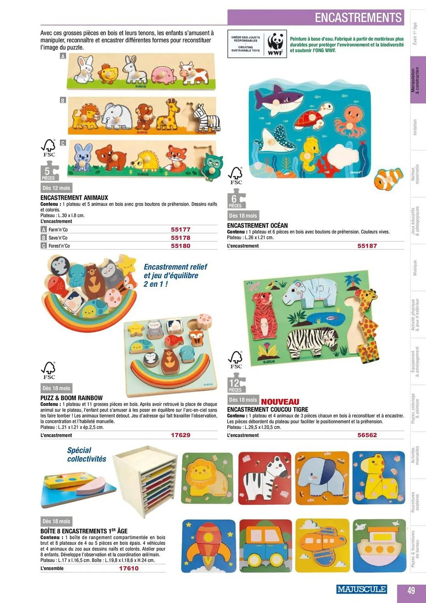 Catalogue Majuscule du 5 mars au 31 décembre 2025 - Catalogue page 73