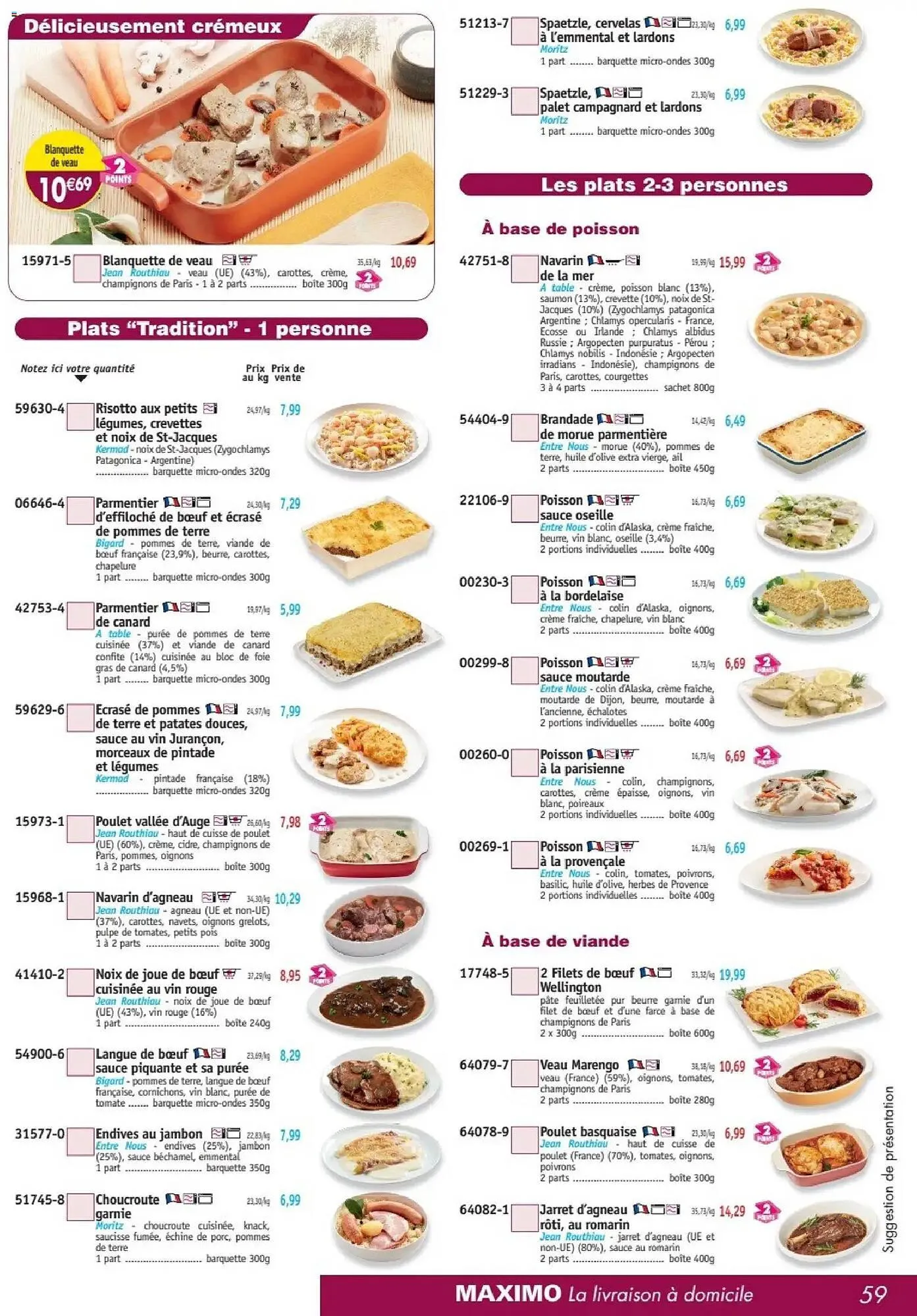 Catalogue Maximo du 27 octobre au 23 novembre 2025 - Catalogue page 59