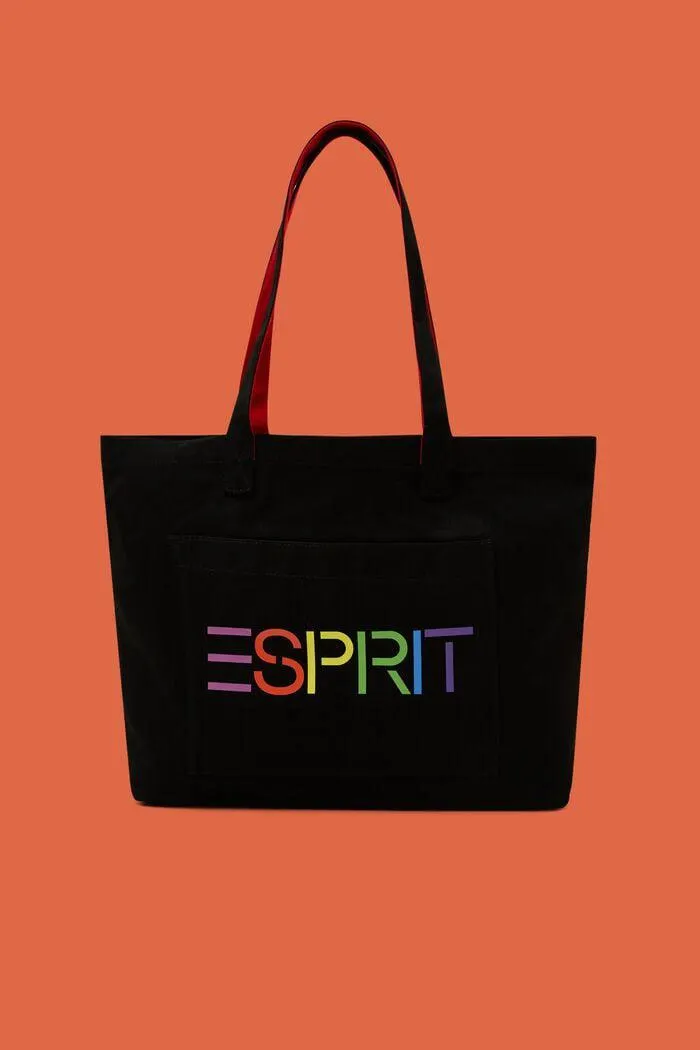 Sac fourre-tout en toile à logo