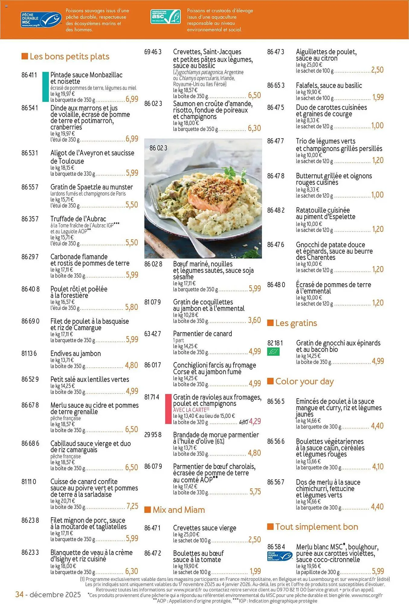 Catalogue Picard du 17 novembre au 4 janvier 2026 - Catalogue page 34