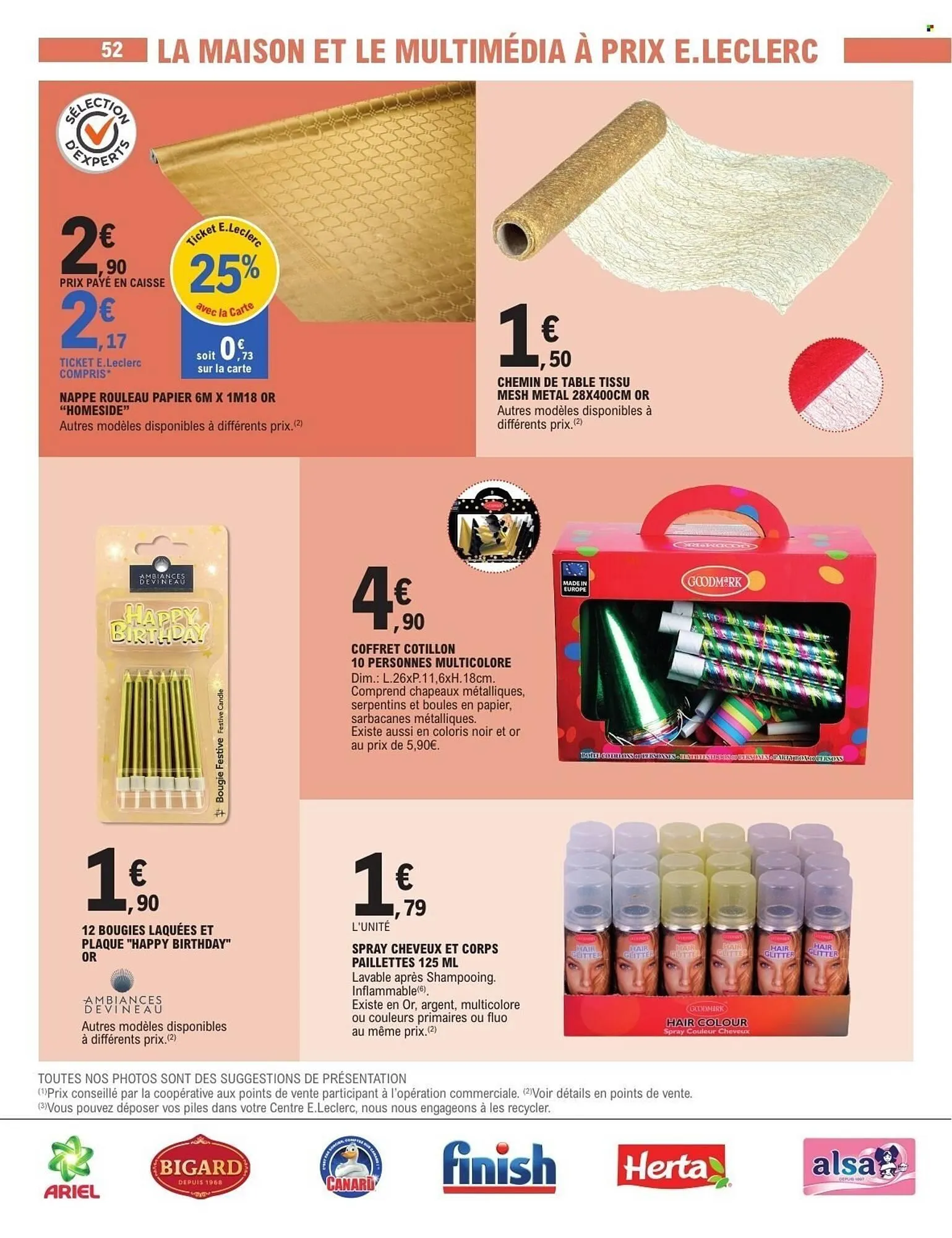 Catalogue E.Leclerc du 9 décembre au 20 décembre 2025 - Catalogue page 52