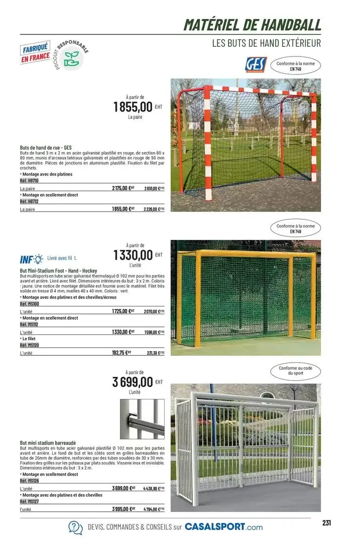 ÉQUIPEMENT SPORTIF du 6 mars au 31 décembre 2025 - Catalogue page 203