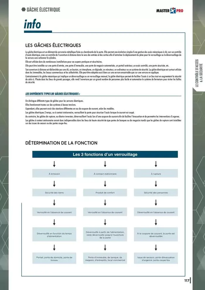 Guide Quincaillerie Serrurerie 2025 - 2026 du 1 avril au 1 avril 2026 - Catalogue page 119