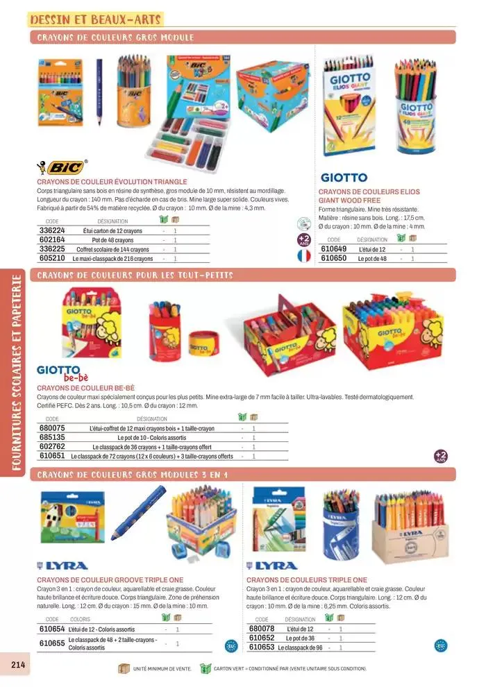 Nos Catalogues Thématiques du 1 janvier au 31 décembre 2025 - Catalogue page 216