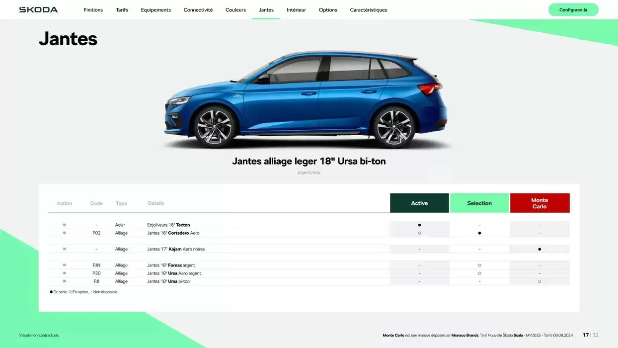 Nouvelle Scala Selection 1.0 TSI 95ch BVM du 6 novembre au 6 novembre 2025 - Catalogue page 17