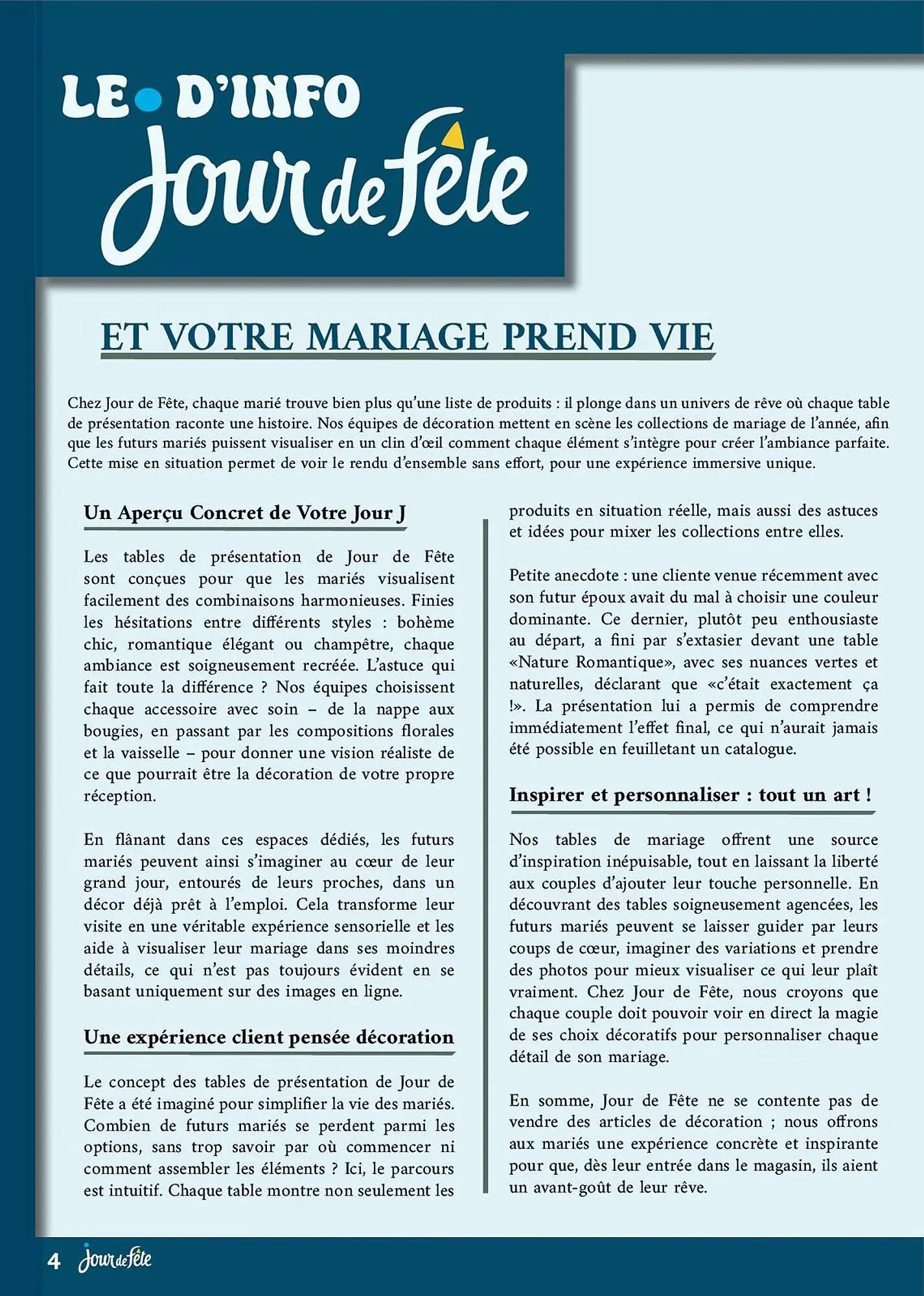 Catalogue Jour de Fête du 26 février au 31 décembre 2025 - Catalogue page 4