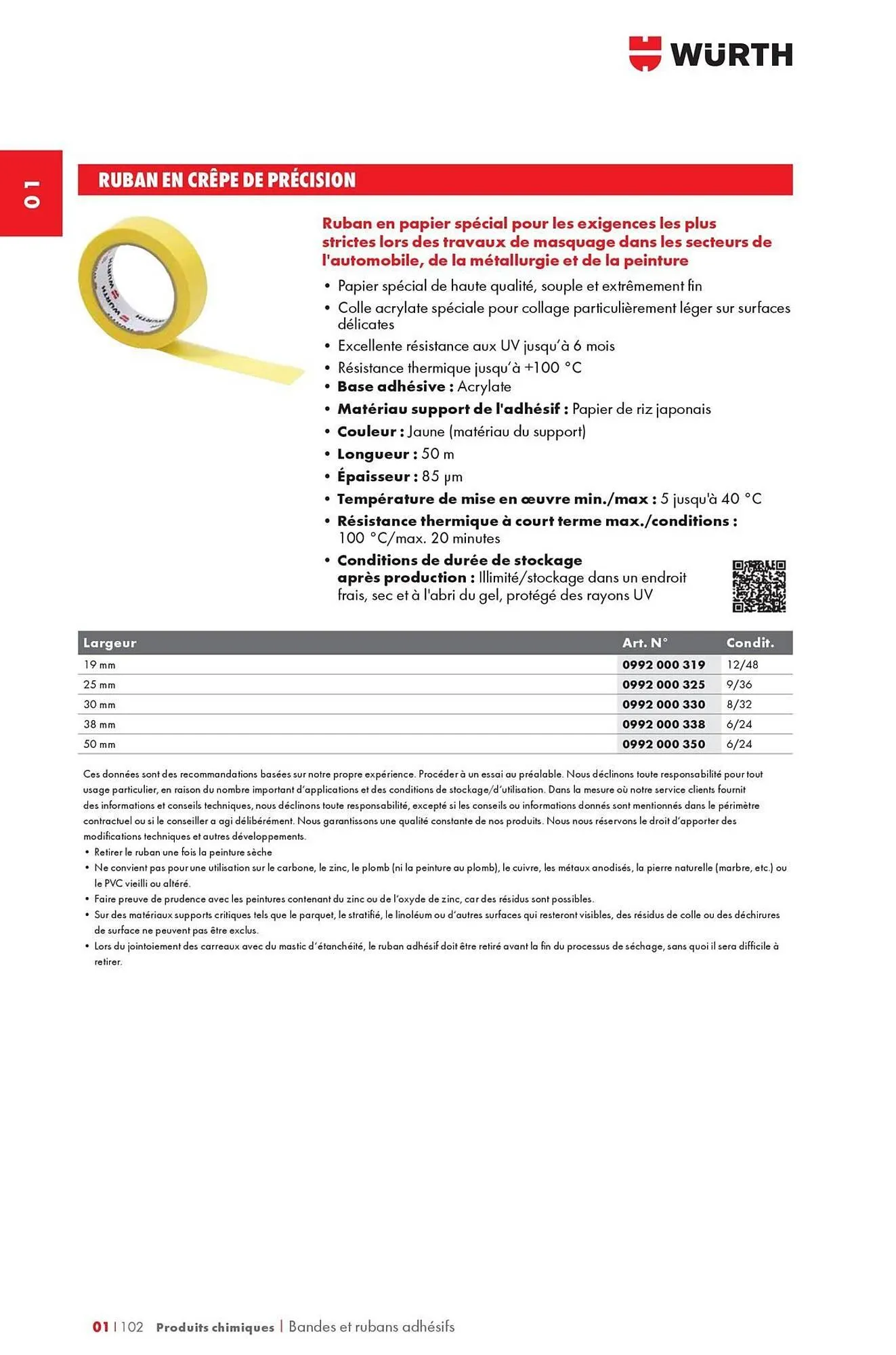 Catalogue Würth du 12 mai au 31 décembre 2025 - Catalogue page 110