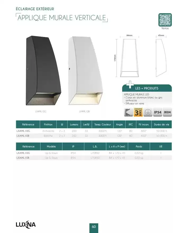 LUXNA 2025 du 1 janvier au 31 décembre 2026 - Catalogue page 62