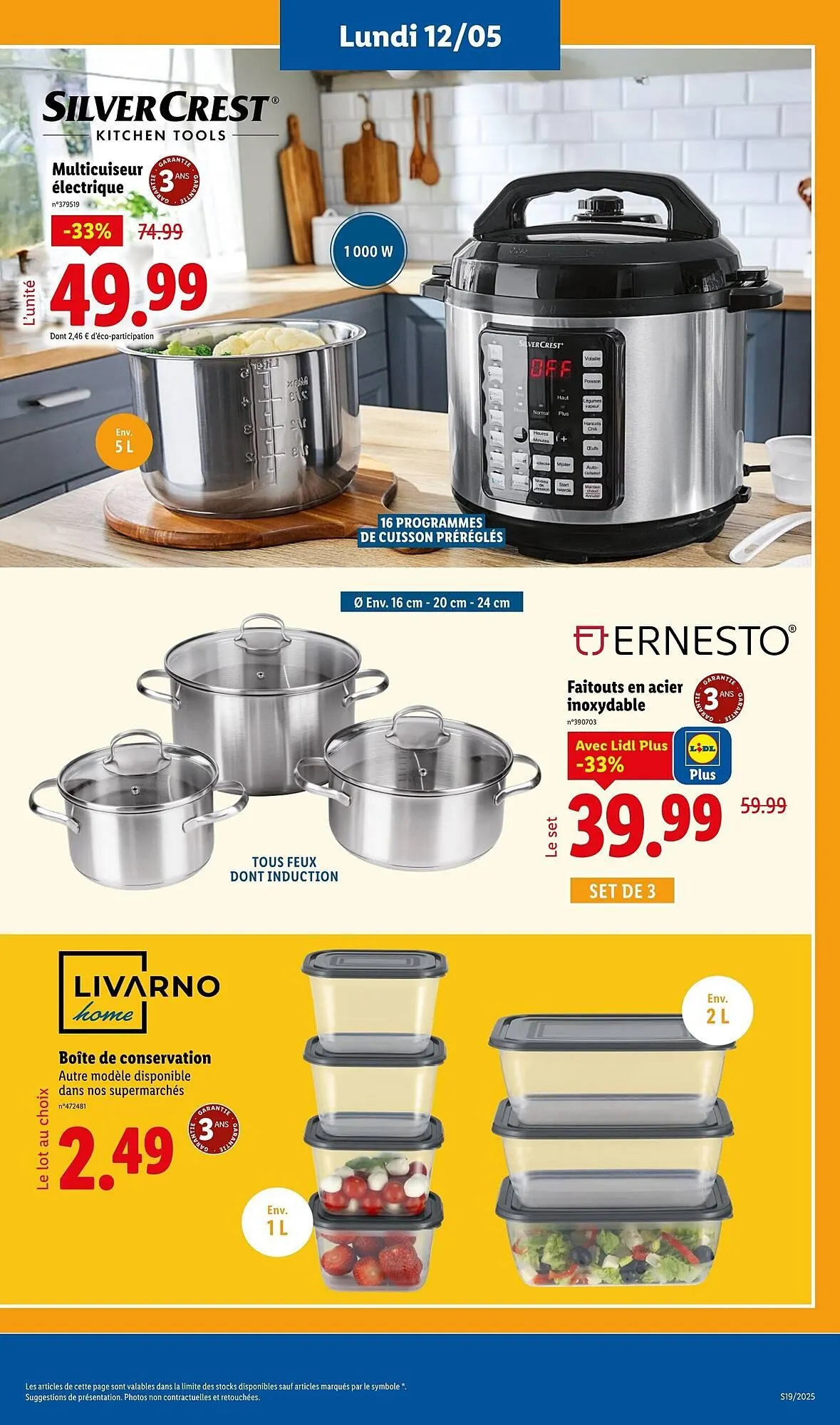 Catalogue Lidl du 12 mai au 15 mai 2025 - Catalogue page 7