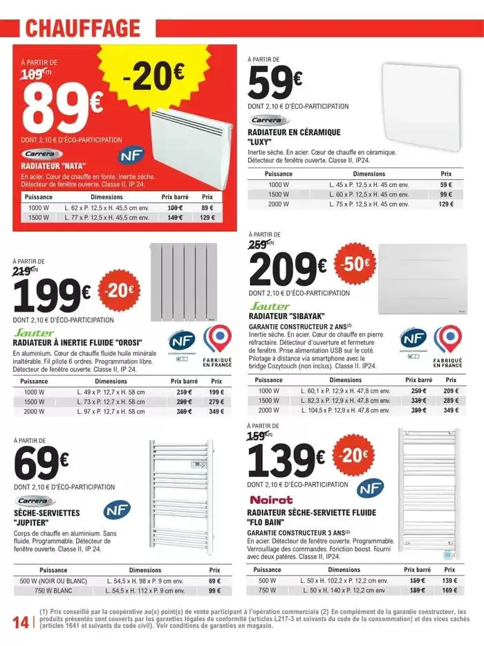 Trafic Brico 1 du 31 décembre au 18 janvier 2025 - Catalogue page 5