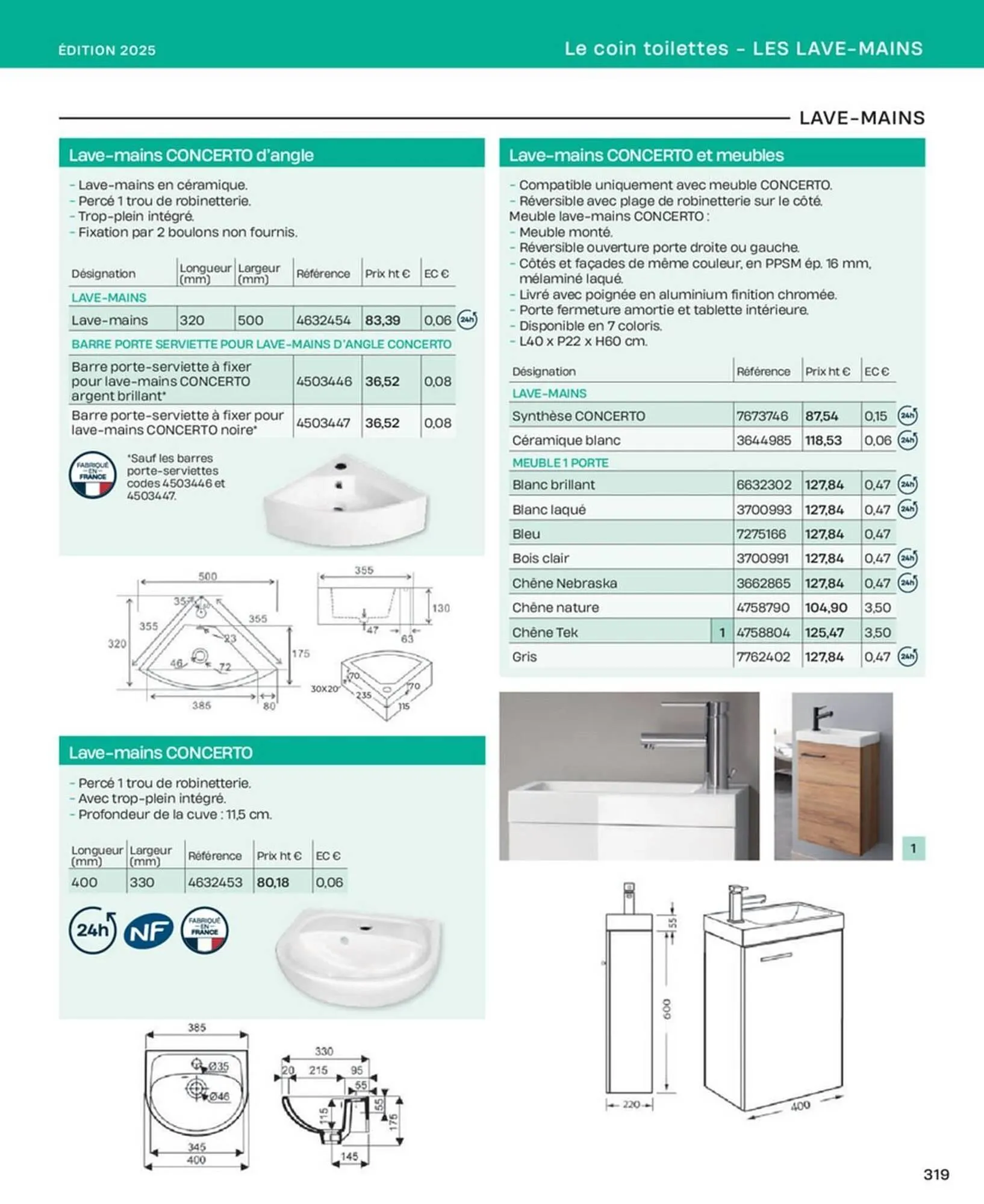 Catalogue Cedeo du 10 octobre au 31 décembre 2025 - Catalogue page 319