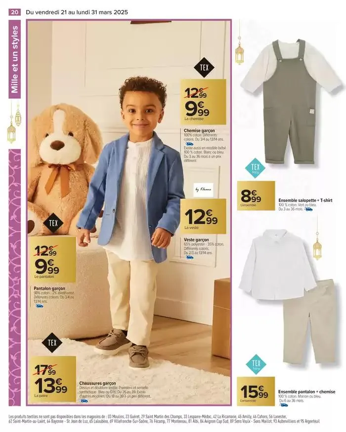 TOUT L'AÏD EL FITR À PETITS PRIX du 21 mars au 31 mars 2025 - Catalogue page 22