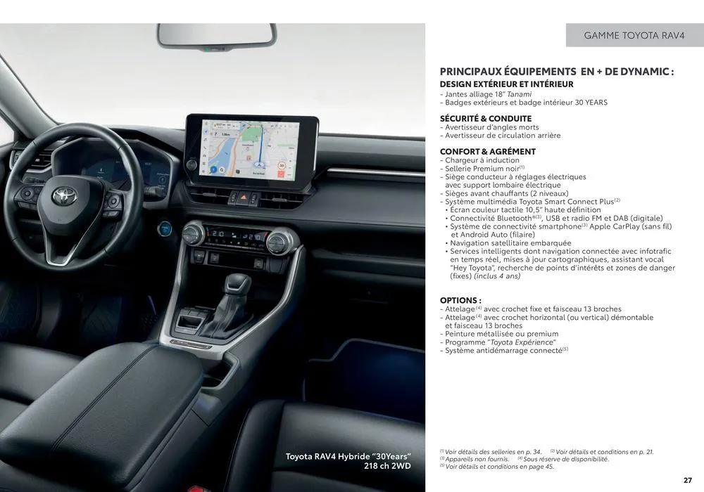 Toyota RAV4  du 2 septembre au 31 août 2025 - Catalogue page 27