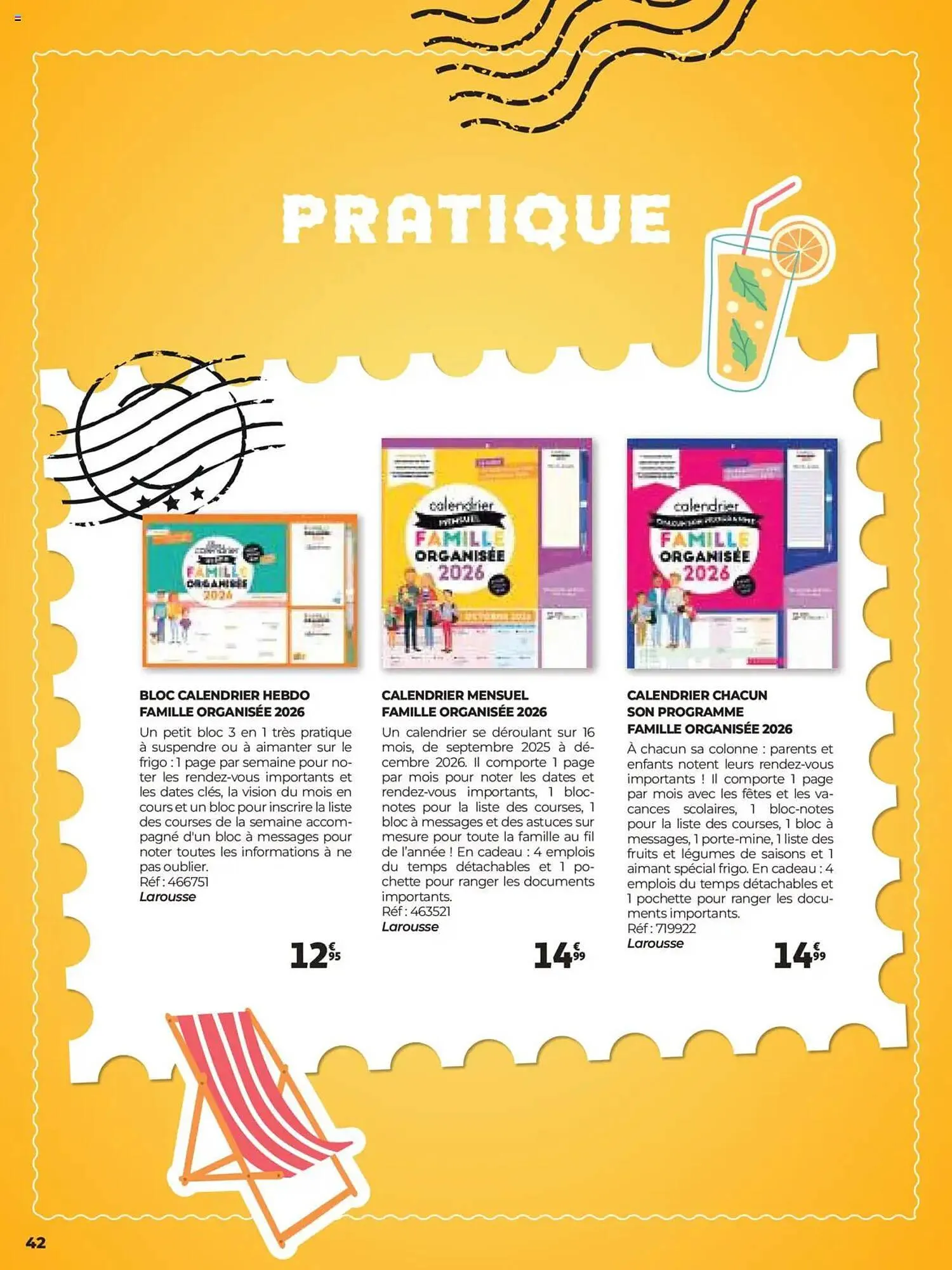 Catalogue Auchan du 25 juin au 31 août 2025 - Catalogue page 42