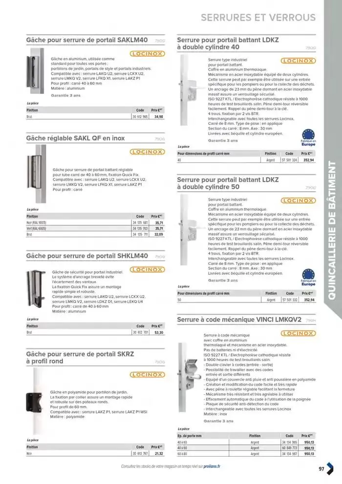 Catalogue général du 11 mars au 31 décembre 2025 - Catalogue page 99