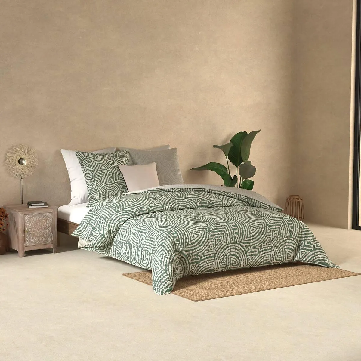 Parure de lit imprimée "Naya"