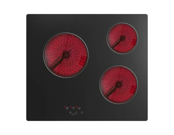 Plaque de cuisson vitrocéramique 3 zones 5300 W - 590 x 520 mm