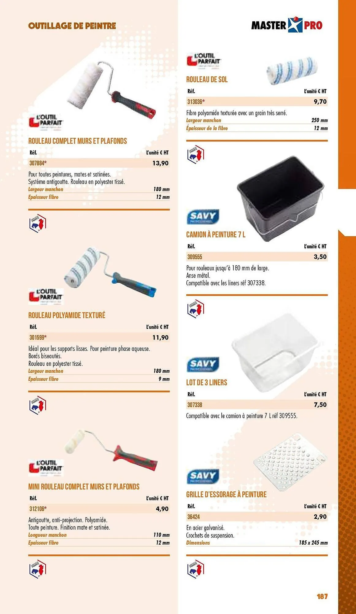 Catalogue Master Pro du 3 janvier au 31 décembre 2025 - Catalogue page 189