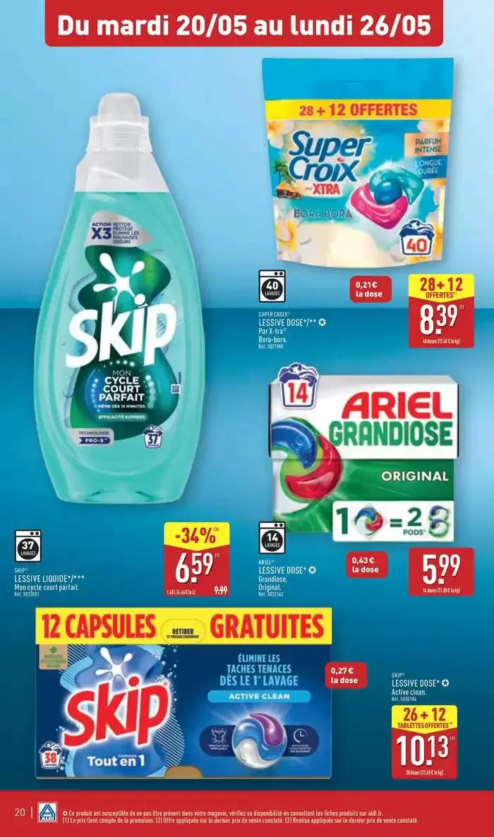 Retrouvez nos bons plans du 20 mai au 26 mai 2025 - Catalogue page 23