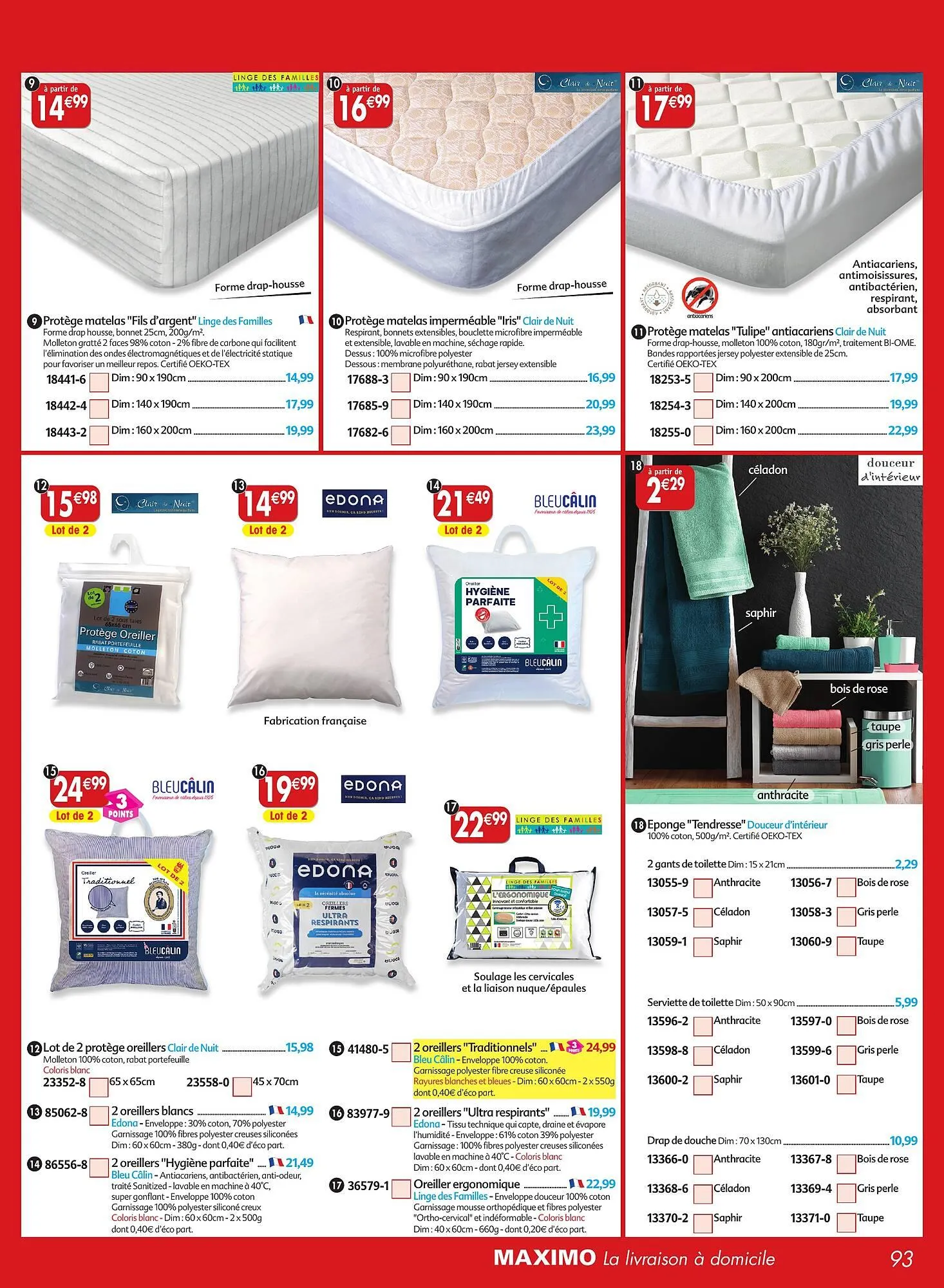 Catalogue Maximo du 30 septembre au 31 octobre 2025 - Catalogue page 93