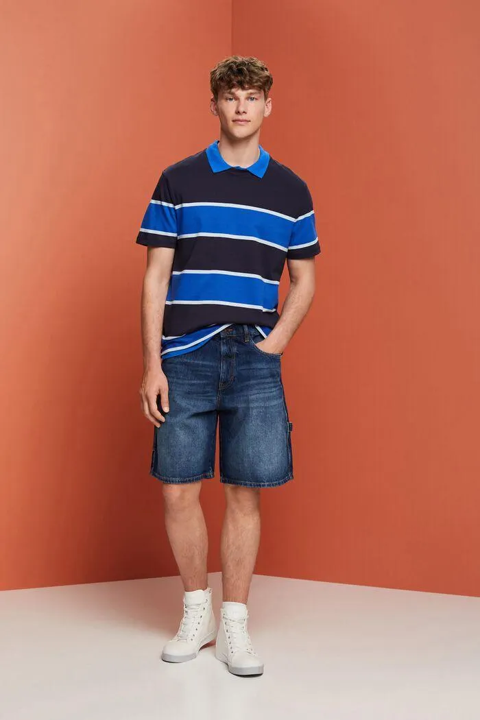 T-shirt rayé, 100 % coton