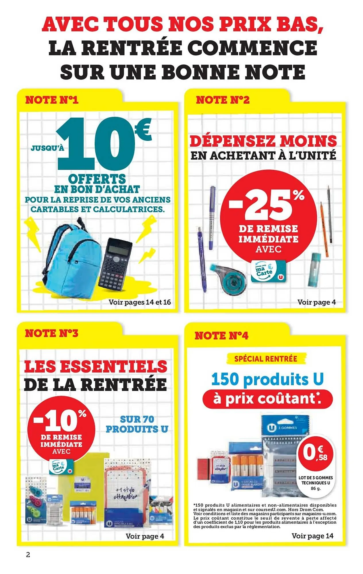 Catalogue Hyper U du 16 juillet au 10 août 2025 - Catalogue page 2