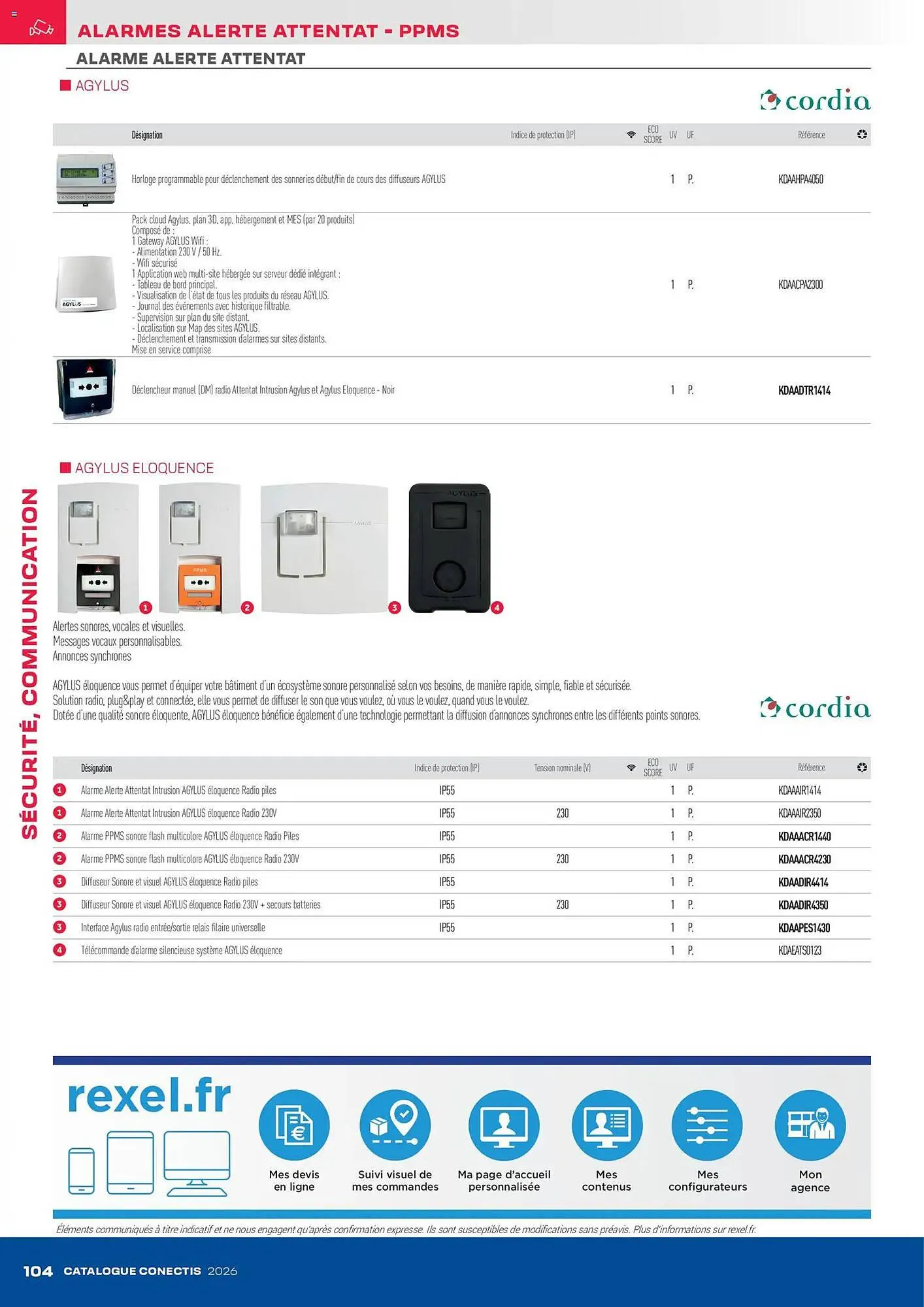 Catalogue Rexel du 10 avril au 31 décembre 2026 - Catalogue page 104