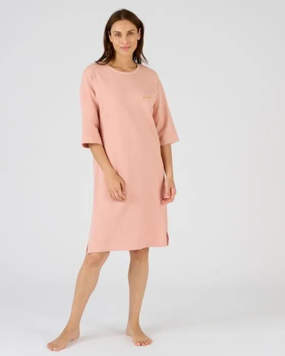 Chemise de nuit en maille gaufrée