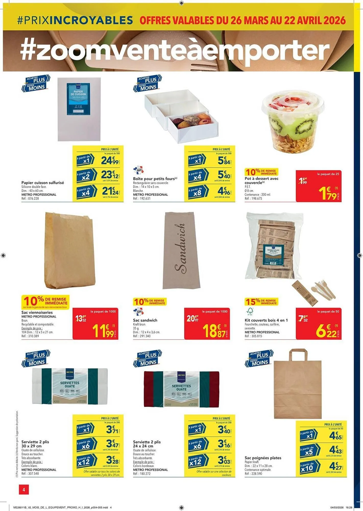 Catalogue METRO du 27 mars au 20 mai 2026 - Catalogue page 4