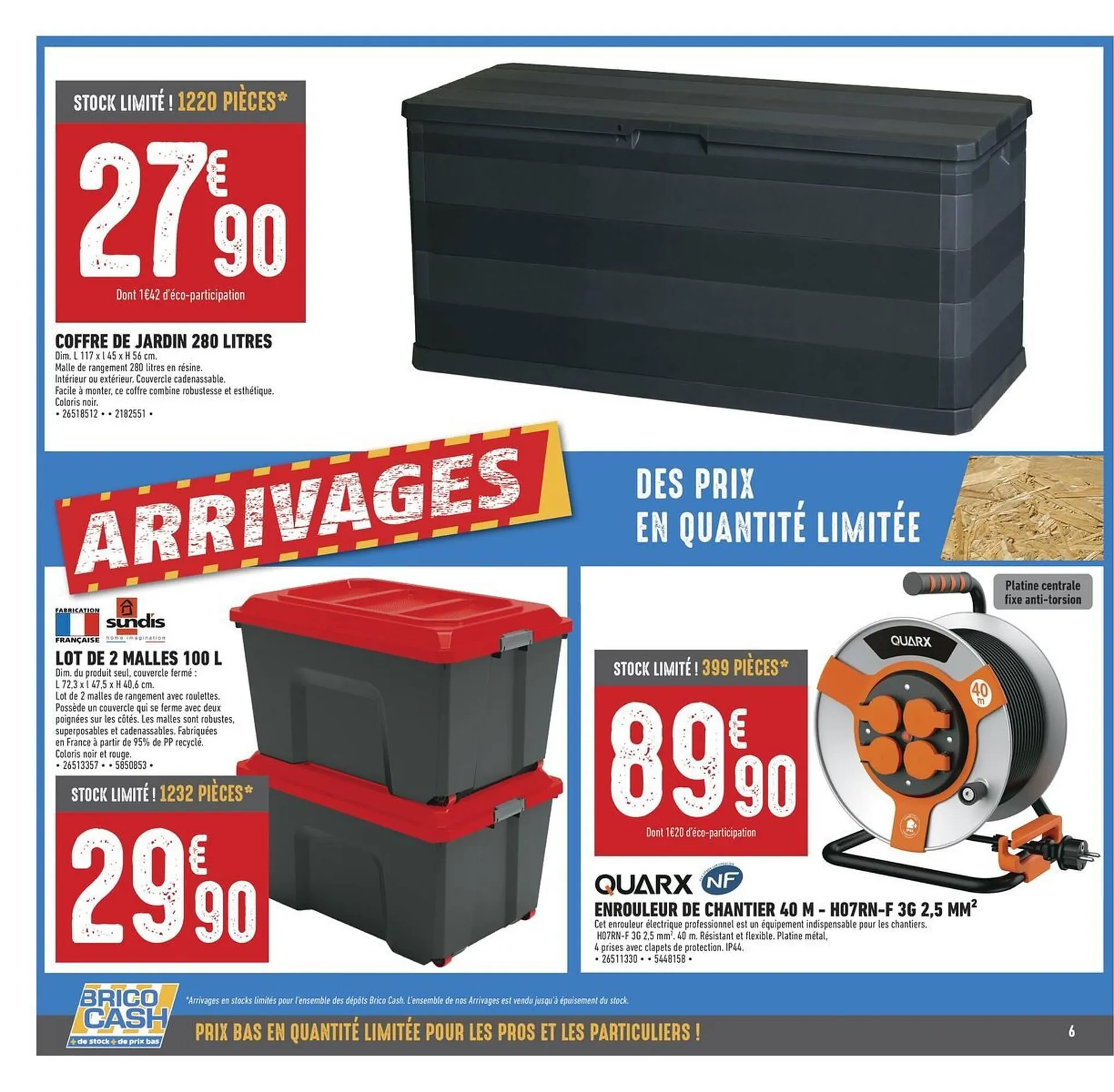 Catalogue Brico Cash du 24 avril au 7 mai 2026 - Catalogue page 6