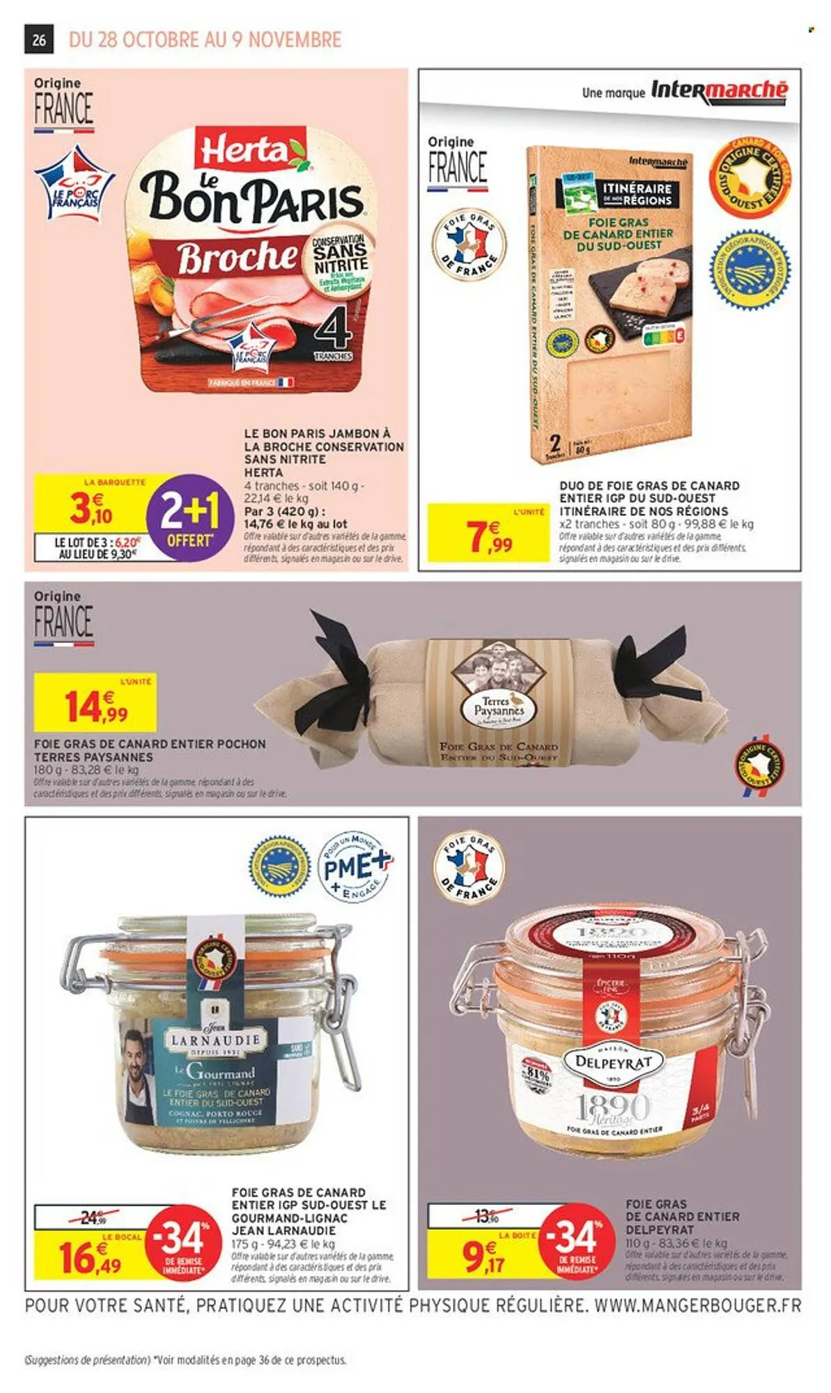 Catalogue Intermarché du 28 octobre au 9 novembre 2025 - Catalogue page 26