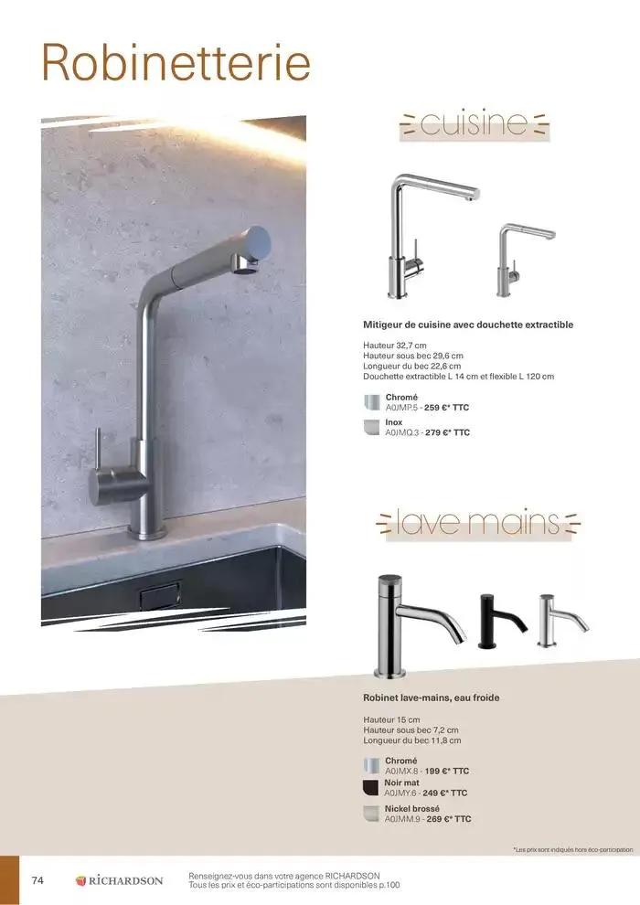 Collections Exclusives 2025 du 11 avril au 31 décembre 2025 - Catalogue page 74