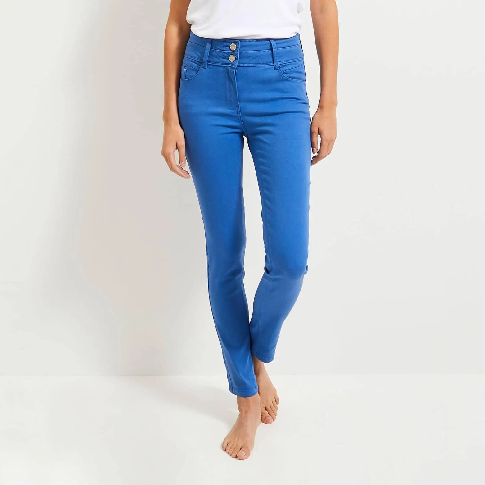 Jean slim taille haute FIGARI femme